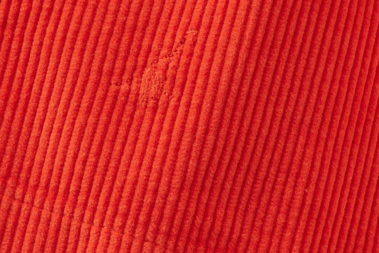 Baby Organic Cotton Corduroy Dress - Dark Coral