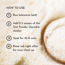 Load image into Gallery viewer, Baby Oatmeal Bath Treatment