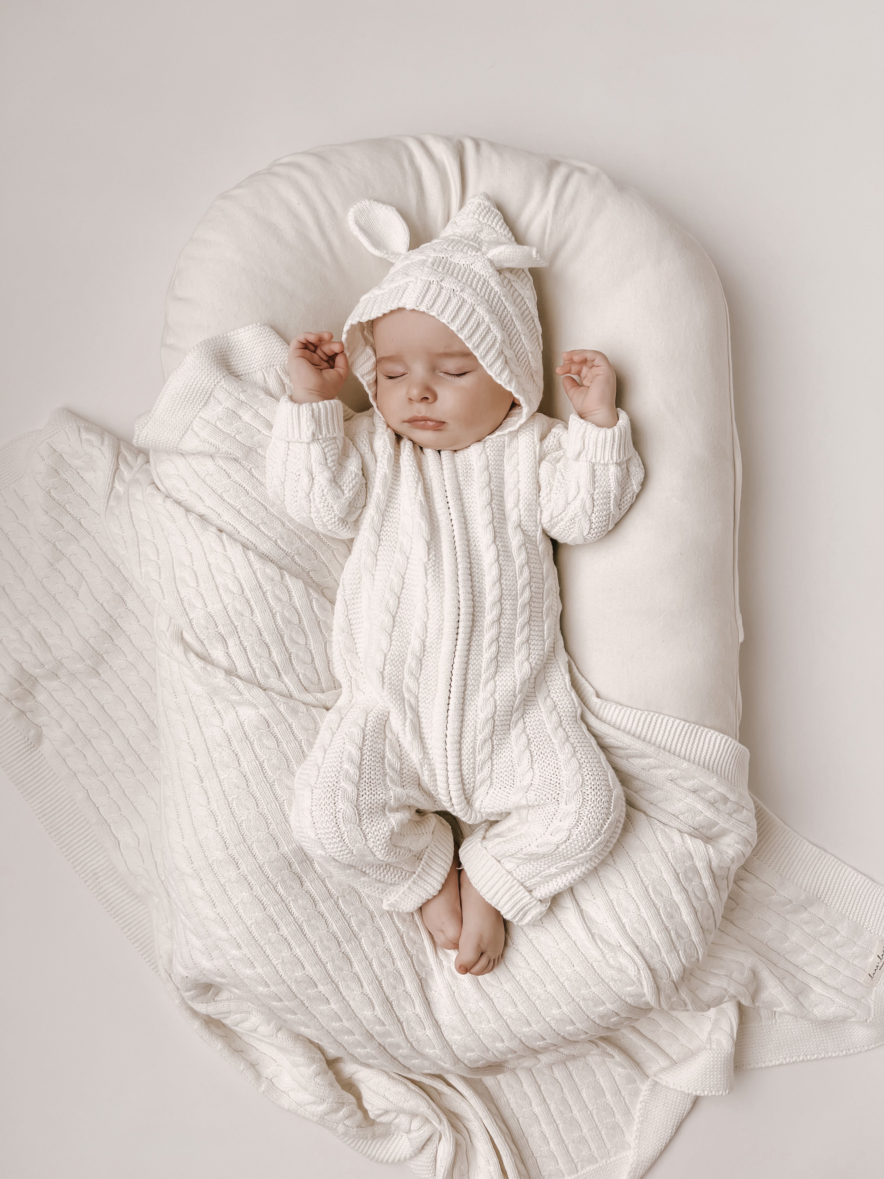 Baby Bear Jumpsuit - Grey main image 1