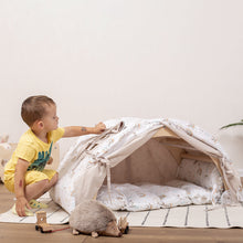 Load image into Gallery viewer, Wood and Hearts Eco-Friendly Wooden Large Montessori Climbing Arch with Cushion or Tent