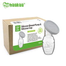 Load image into Gallery viewer, Haakaa Gen 1 Silicone Pump with Silicon Lid 1 Set