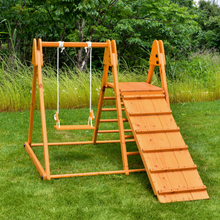 Load image into Gallery viewer, Avenlur Juniper Eco-Friendly Wooden Outdoor - Indoor Folding Toddler Playset