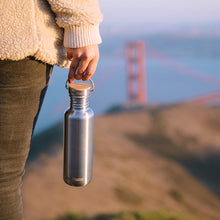 Load image into Gallery viewer, 27 oz Reflect Water Bottle with Bamboo Cap