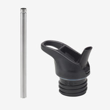 Load image into Gallery viewer, Klean Kanteen 18 oz Classic Water Bottle with Flip Seal Sport Cap & Stainless Steel Straw – Non-Toxic & Eco-Friendly
