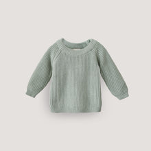 Load image into Gallery viewer, Mushie Organic Cotton Baby Chunky Knit Sweater