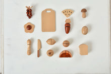 Load image into Gallery viewer, Wooden Play Food Sets for Kids Kitchen