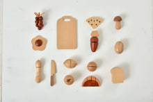 Load image into Gallery viewer, Wooden Play Food Sets for Kids Kitchen