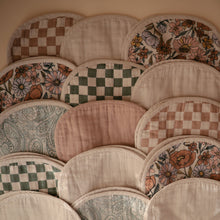 Load image into Gallery viewer, Mushie Organic Cotton Muslin Burp Cloth 2-Pack