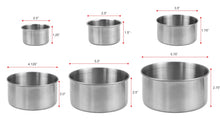 Load image into Gallery viewer, Ecozoi Sustainable Non-Toxic Stainless Steel Lunch Box 6 Pc Set, Leak Proof