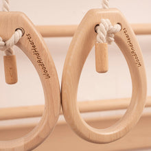 Load image into Gallery viewer, Wood and Hearts Eco-Friendly Wooden Kids' Swedish Wall