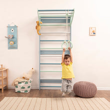 Load image into Gallery viewer, Wood and Hearts Eco-Friendly Wooden Kids' Swedish Wall