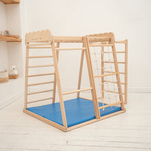 Load image into Gallery viewer, Wood and Hearts Eco-Friendly Natural Wooden Indoor Playground Toddler Jungle Gym