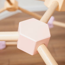 Load image into Gallery viewer, Wood and Hearts Eco-Friendly Natural Wooden Indoor Kids' Climbing Dome