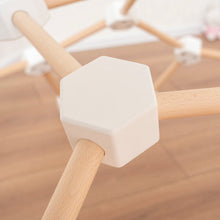 Load image into Gallery viewer, Wood and Hearts Eco-Friendly Natural Wooden Indoor Kids' Climbing Dome