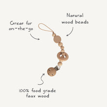 Load image into Gallery viewer, Silicone Pacifier Clip | Mila