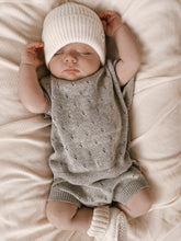 Load image into Gallery viewer, Luna + Luca Pointelle Set - Heather Gray