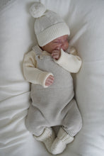 Load image into Gallery viewer, Luna + Luca Baby Rib Bodysuit - Cream