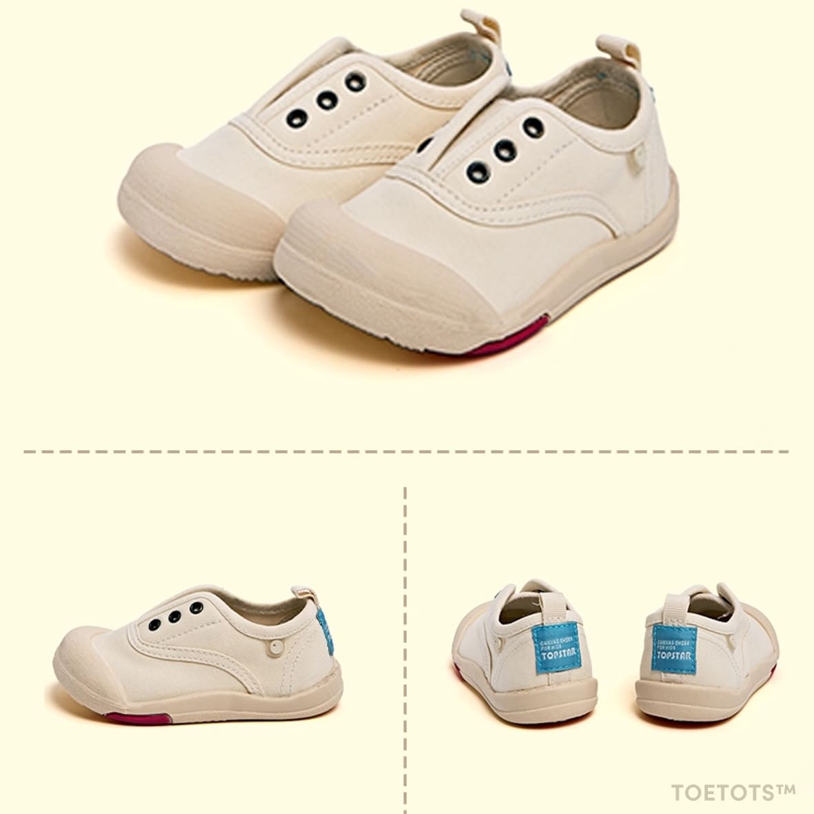 Savona 2.0 Kid Sneaker – Recycled Canvas, Wide Toe Box