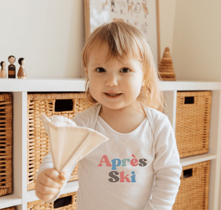 long sleeve graphic bodysuit | apres ski