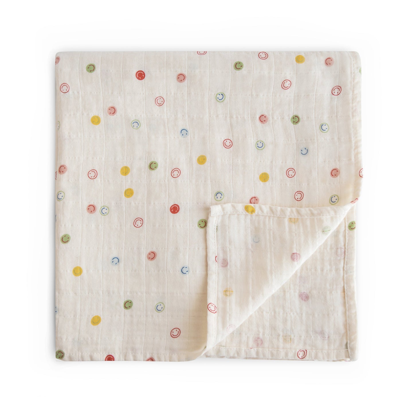Mushie Organic Cotton Muslin Swaddle Blanket