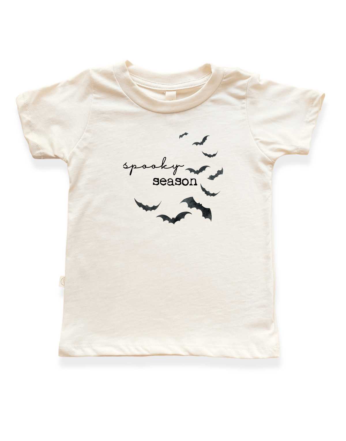 Spooky Season Organic Cotton Kids T-Shirt – Short Sleeve, 2T–12Y