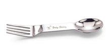 Load image into Gallery viewer, Busy Benny Eco-Friendly Kids' Stainless Steel Spork | Spoon and Fork Combo