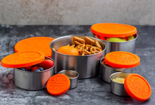 Load image into Gallery viewer, Ecozoi Sustainable Non-Toxic Stainless Steel Lunch Box 6 Pc Set, Leak Proof