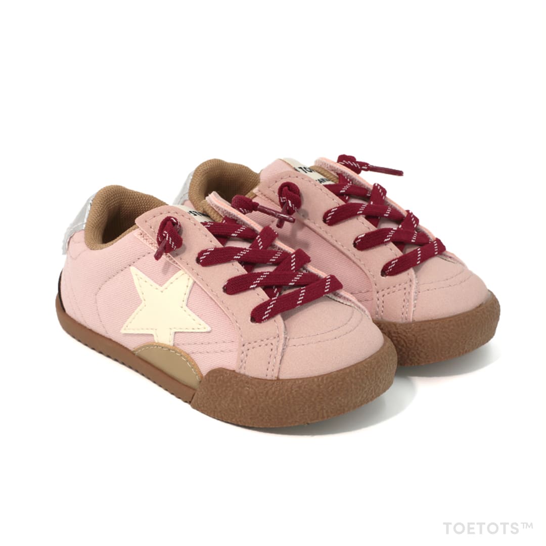 Stella 2.0 Kid Sneaker – Recycled Leather, Velcro, Zero-Drop