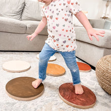 Load image into Gallery viewer, Bunny Hopkins Sustainable Wooden Stepping Stones