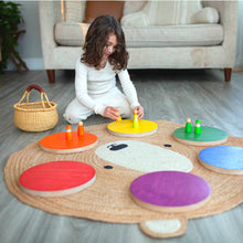 Load image into Gallery viewer, Bunny Hopkins Sustainable Wooden Stepping Stones