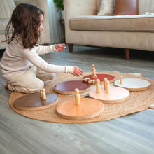 Load image into Gallery viewer, Bunny Hopkins Sustainable Wooden Stepping Stones