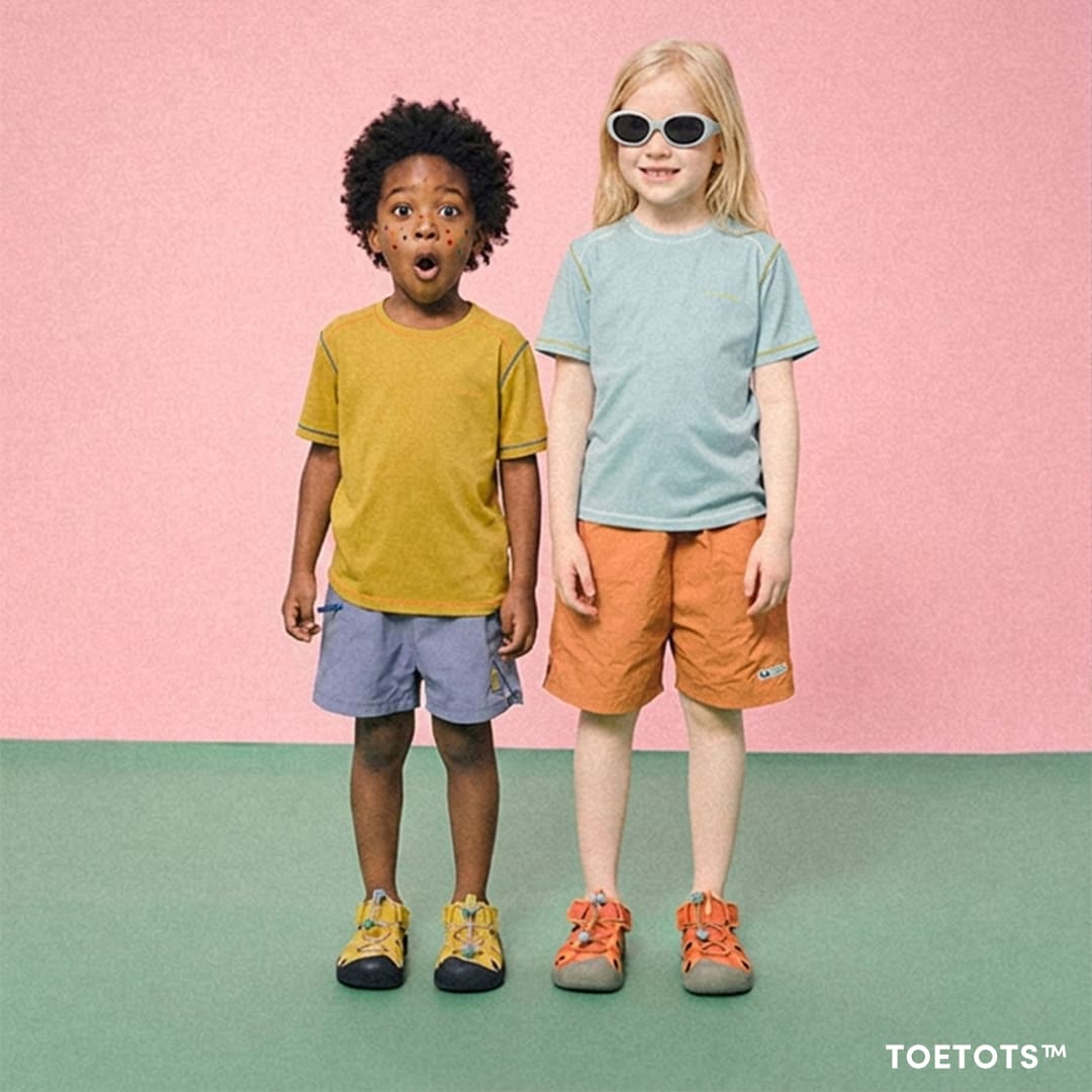 Tide Kid Sandals – Quick-Dry, Zero-Drop, Wide Toe Box