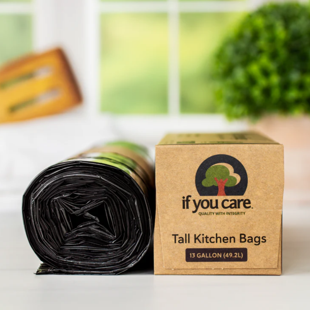 13-Gallon Recycled Tall Kitchen Trash Bags