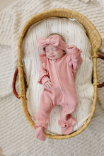 Load image into Gallery viewer, Luna + Luca Ruffle Waffle Set - Dusty Rose