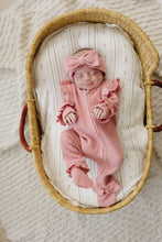 Load image into Gallery viewer, Luna + Luca Ruffle Waffle Set - Dusty Rose