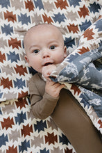 Load image into Gallery viewer, Mebie Baby Cocoa Organic Cotton Ribbed Footed Zipper