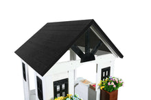 Load image into Gallery viewer, 2Mamabees Sustainable Wooden Outdoor and Indoor Ajure Playhouse