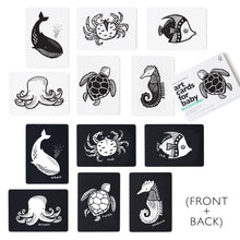 Load image into Gallery viewer, Wee Gallery Organic Eco-Friendly Newborn Baby Gift Set | Ocean