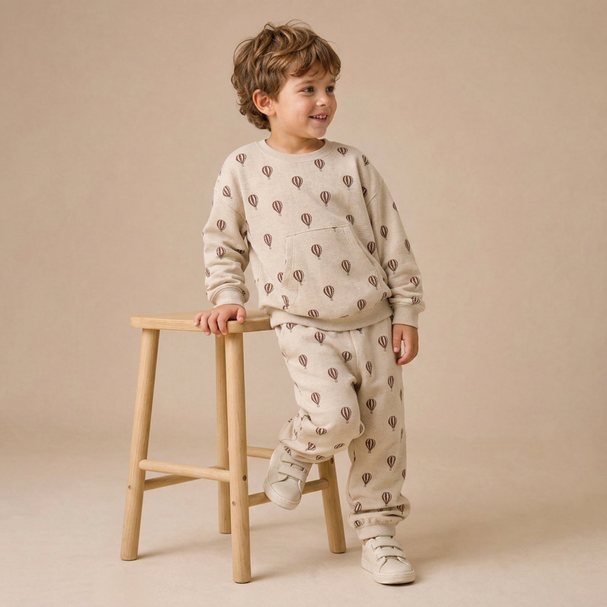 Organic Tee & Pant Slouch Set for Babies & Toddlers – Ballon Voyage