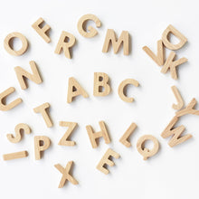 Load image into Gallery viewer, Wee Gallery Bamboo Toddler Preschooler Alphabet