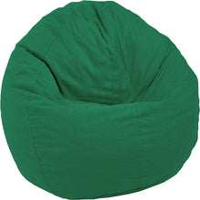 Load image into Gallery viewer, Bean Bag Chair / Lounger Adult Teen size Classic 5 panel Traditional beanbag - Organic Cotton, Comfy Bean MADE IN USA