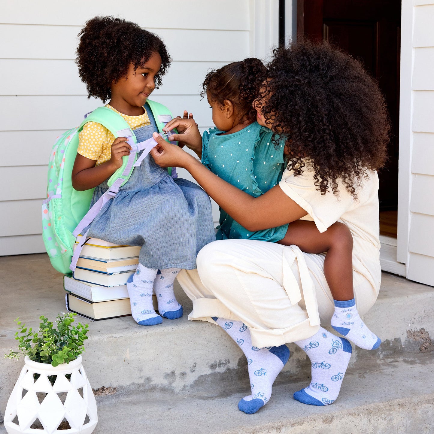Kids Socks that Give Books