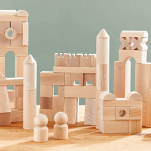 Load image into Gallery viewer, Basic Building Blocks 102 Piece Extra Large Wooden Starter Set