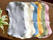 Load image into Gallery viewer, Burp Cloth - 1 Piece - Organic Cotton Double Gauze