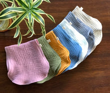 Load image into Gallery viewer, Burp Cloth - 1 Piece - Organic Cotton Double Gauze