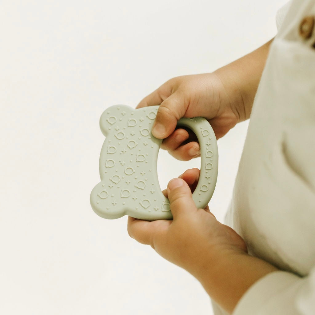 Bear Silicone Sensory Teether