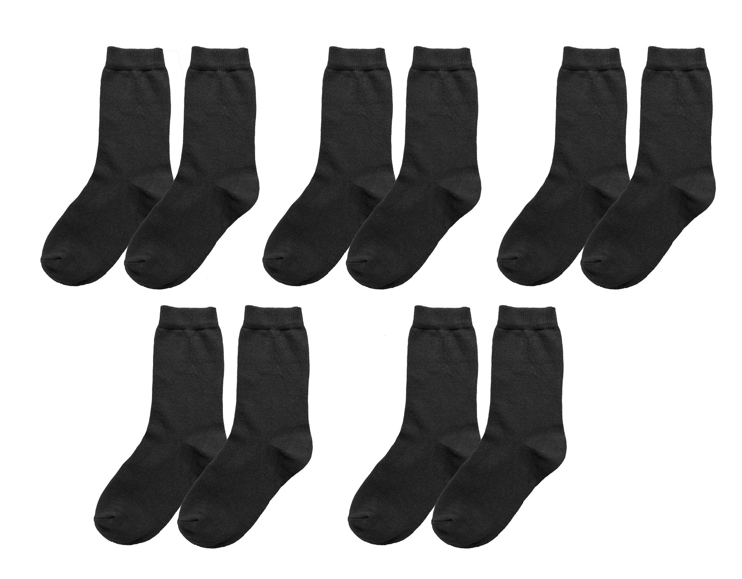 tittimitti® 98% GOTS Organic Cotton Children Kids Boy's Girl's Socks (5-pack)