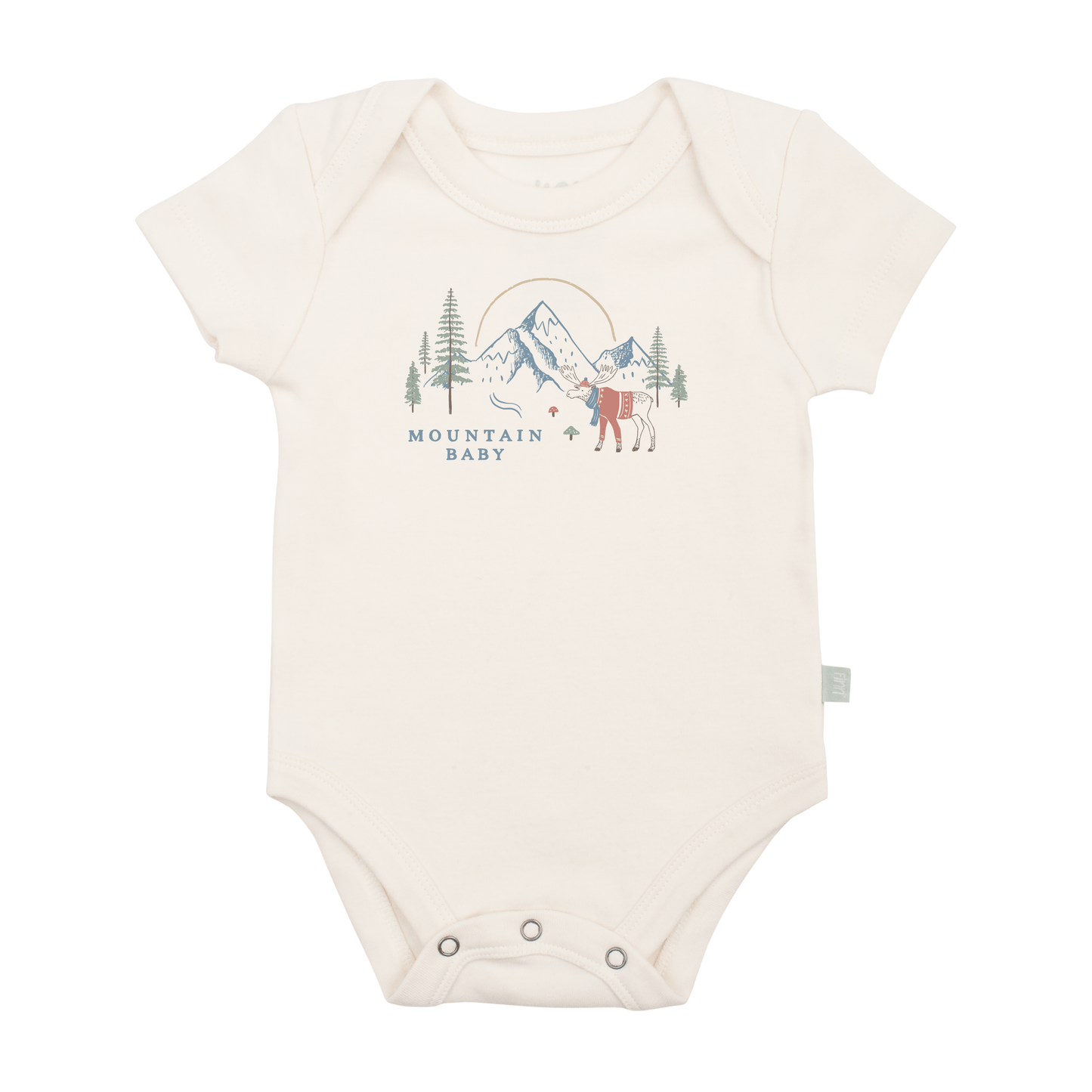 graphic bodysuit | mountain baby