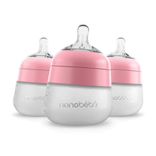 Load image into Gallery viewer, Nanobébé Flexy Silicone Baby Bottle | 5 oz Newborn Size