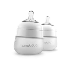Load image into Gallery viewer, Nanobébé Flexy Silicone Baby Bottle | 5 oz Newborn Size